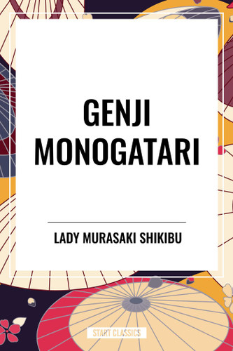 Genji Monogatari book cover by Lady Murasaki Shikibu