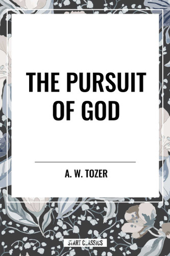 Pursuit of God book cover by A. W. Tozer