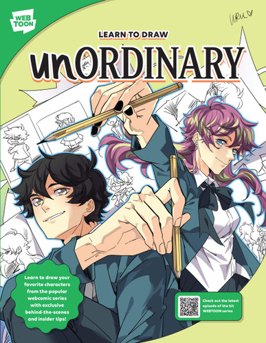 Learn to Draw unOrdinary: Learn to draw your favorite characters from the popular webcomic series with exclusive behind-the-scenes and insider tips! (WEBTOON) book cover by WEBTOON Entertainment, Walter Foster Creative Team, Uru-chan