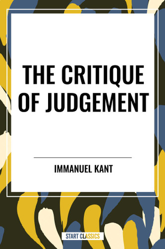 Critique of Judgement book cover by Immanuel Kant