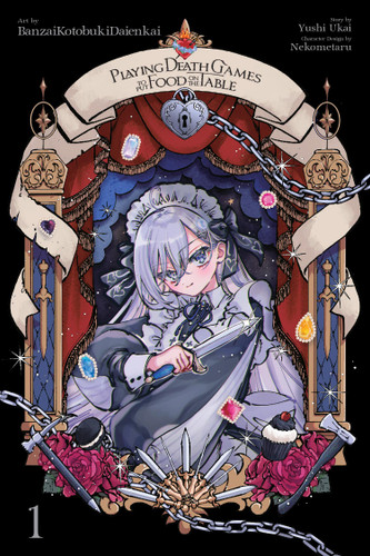 Playing Death Games to Put Food on the Table, Vol. 1 (manga) (Playing Death Games to Put Dinner on the Table (manga) #1) book cover by BanzaiKotobukiDaienkai