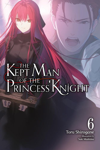 The Kept Man of the Princess Knight, Vol. 6 (The Kept Man of the Princess Knight (light novel)) book cover by Toru Shirogane