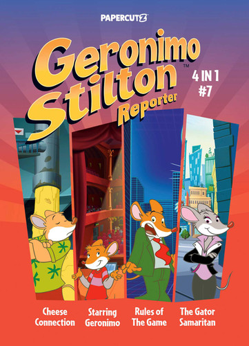 Geronimo Stilton Reporter 4-in-1 Vol. 7 (Geronimo Stilton Reporter) book cover by Geronimo Stilton