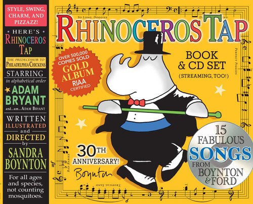 Rhinoceros Tap: The 30th Anniversary Edition book cover by Sandra Boynton