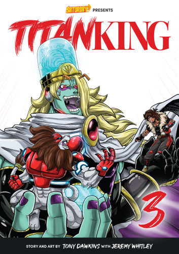 Titan King, Volume 3: Knockout Stages (Saturday AM TANKS / Titan King) book cover by Tony Dawkins, Saturday AM, Jeremy Whitley