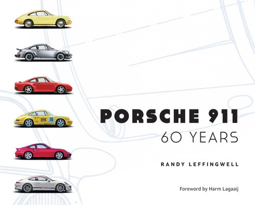 Porsche 911 60 Years book cover by Randy Leffingwell