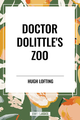 Doctor Dolittle's Zoo book cover by Hugh Lofting