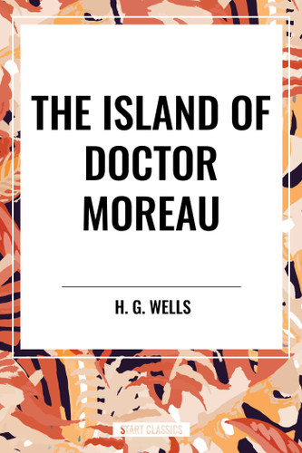 Island of Doctor Moreau book cover by H. G. Wells