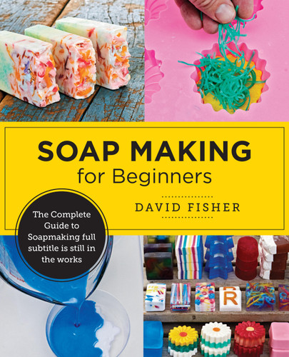Soap Making for Beginners: Easy Step-by-Step Projects to Start Your Soap Making Journey book cover by David Fisher