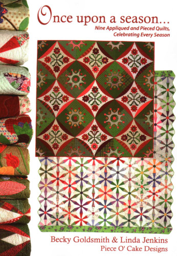 Once Upon a Season: Nine Appliquéd and Pieced Quilts, Celebrating Every Season book cover by Becky Goldsmith, Linda Jenkins