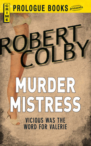 Murder Mistress book cover by Robert Colby