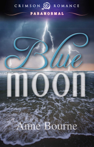 Blue Moon book cover by Anne Bourne