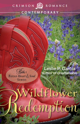 Wildflower Redemption book cover by Leslie P García