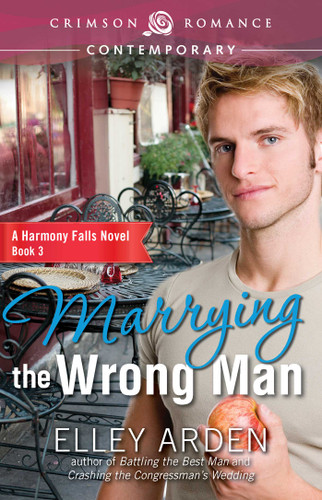 Marrying The Wrong Man book cover by Elley Arden
