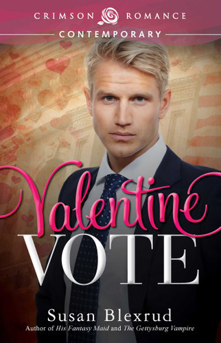 Valentine Vote book cover by Susan Blexrud
