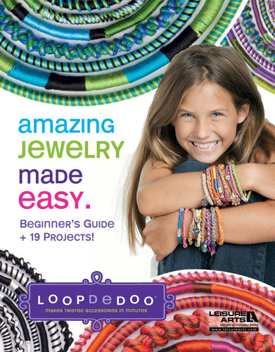 Amazing Jewelry Made Easy: Beginner's Guide + 19 Projects!; Loopdedoo Makes Twisted Accessories in Minutes book cover by Leisure Arts