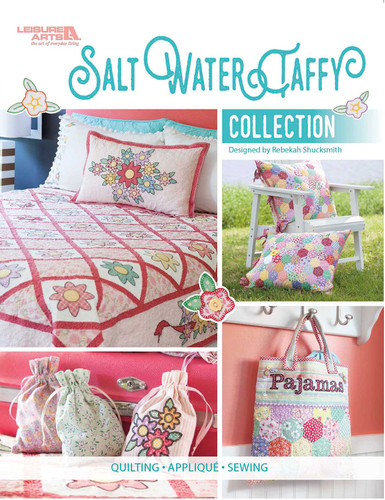 Salt Water Taffy Collection: 8 English Paper-Piecing Projects; Vintage Charm book cover by Rebekah Shucksmith