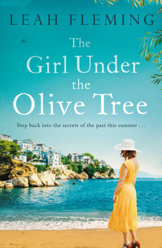The Girl Under the Olive Tree book cover by Leah Fleming
