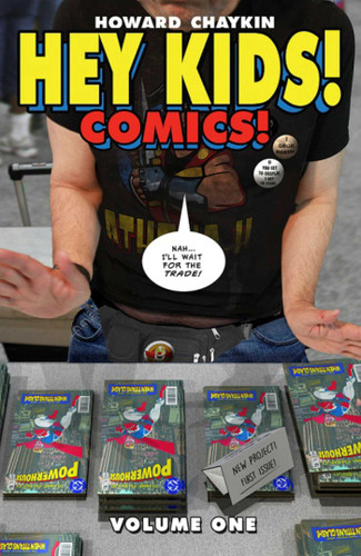 Hey Kids! Comics! book cover by Howard Chaykin