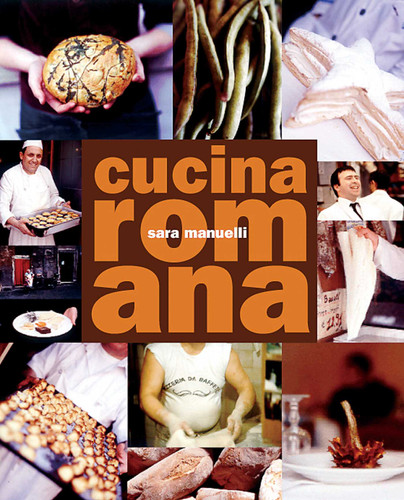 Cucina Romana book cover by Sara Manuelli