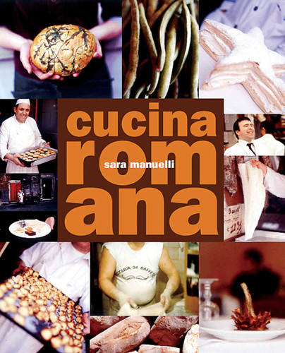 Cucina Romana book cover by Sara Manuelli