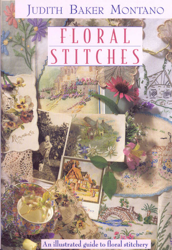 Floral Stitches book cover by Judith Baker Montano