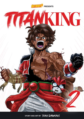 Titan King, Volume 2: The Flame Princess (Saturday AM TANKS / Titan King) book cover by Tony Dawkins, Saturday AM