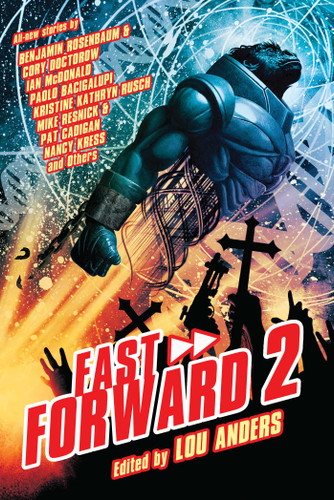 Fast Forward 2 book cover by Lou Anders