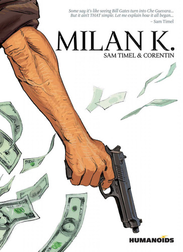 Milan K. book cover by Sam Timel