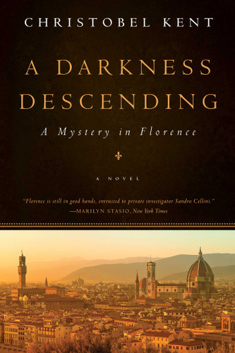 A Darkness Descending: A Mystery in Florence book cover by Christobel Kent