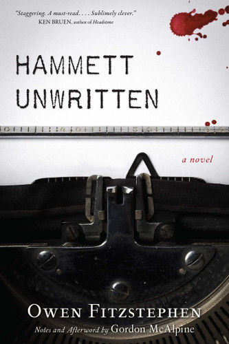 Hammett Unwritten book cover by Owen Fitzstephen