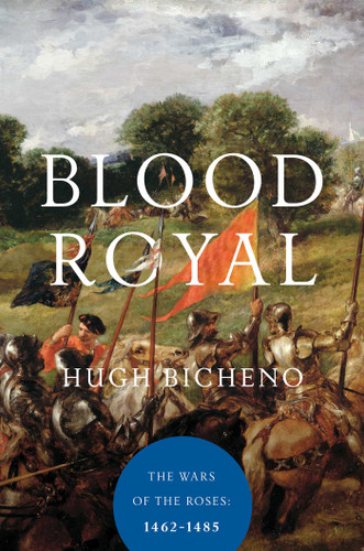 Blood Royal book cover by Hugh Bicheno