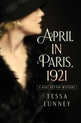 April in Paris, 1921: A Kiki Button Mystery book cover by Tessa Lunney