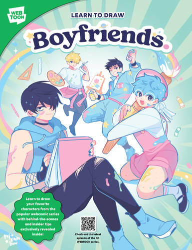 Learn to Draw Boyfriends.: Learn to draw your favorite characters from the popular webcomic series with behind-the-scenes and insider tips exclusively revealed inside! (WEBTOON) book cover by refrainbow, Walter Foster Creative Team, WEBTOON Entertainment