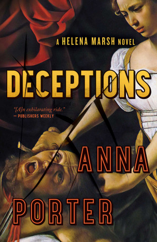 Deceptions: A Helena Marsh Novel (A Helena Marsh Novel) book cover by Anna Porter