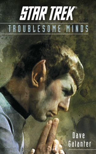 Troublesome Minds (Star Trek: The Original Series) book cover by Dave Galanter