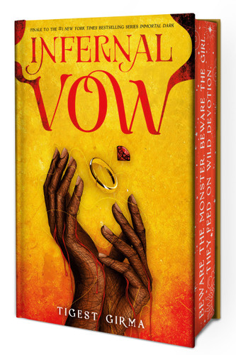 Infernal Vow (Deluxe Limited Edition) (Immortal Dark #3) book cover by Tigest Girma