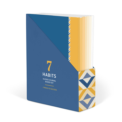 7 Habits Guided Journal Boxed Set: 7 Paths to Success (7 Habits) book cover by Union Square Gift