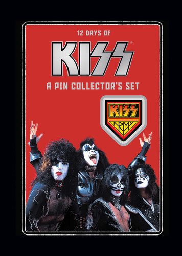 12 Days of KISS: A Pin Collector's Set book cover by Insight Editions