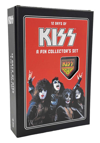 12 Days of KISS: A Pin Collector's Set book cover by Insight Editions