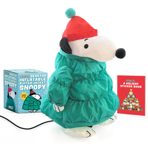 Peanuts: Desktop Inflatable Puffer Jacket Snoopy (Revised Edition): Stands 14" Tall (RP Minis) [9798894145082]
