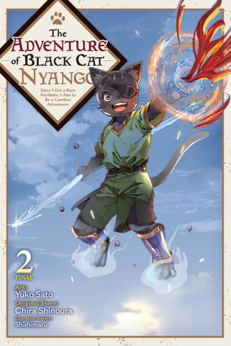 The Adventure of Black Cat Nyango, Vol. 2 (The Adventure of Black Cat Nyango #2) book cover by Yuko Sato