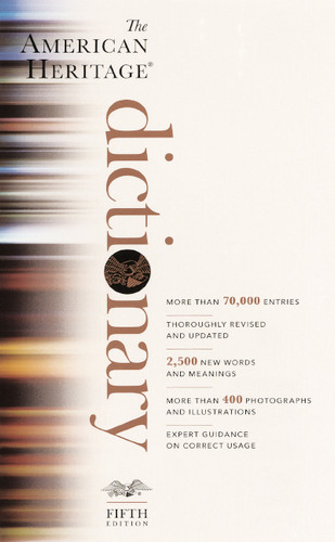 The American Heritage Dictionary (Turtleback School & Library Binding Edition) Cover