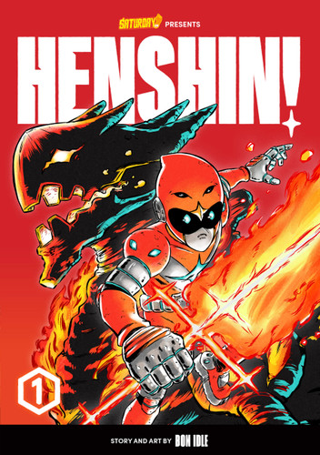 Henshin!, Volume 1: Blazing Phoenix (Saturday AM TANKS / Henshin!) book cover by Saturday AM, Mitch Proctor, Bon Idle