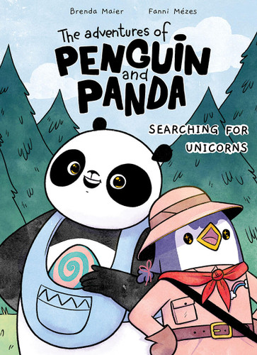 The Adventures of Penguin and Panda: Searching For Unicorns: A Graphic Novel: Vol. 5 book cover by Brenda Maier