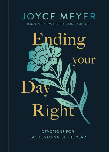 Ending Your Day Right: Devotions for Every Evening of the Year book cover by Joyce Meyer