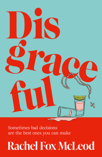 Disgraceful book cover by Rachel Fox McLeod
