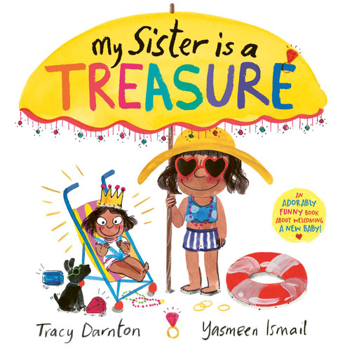 My Sister is a Treasure book cover by Tracy Darnton