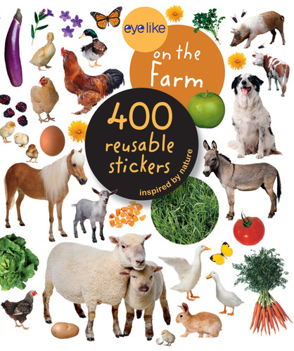 Eyelike Stickers: On the Farm (Eyelike Stickers) book cover by Workman Publishing