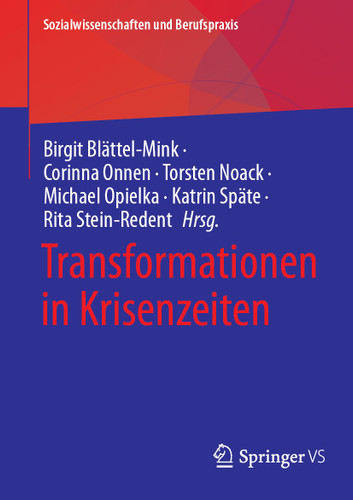 Transformationen in Krisenzeiten (Sozialwissenschaften und Berufspraxis) book cover by 